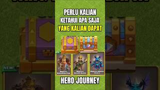 Yang perlu kalian tau tentang Hero Journey #clashofclans #coc #cocindonesia