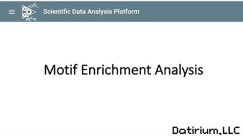 ChIP-Seq and ATAC analysis 3: Motif Enrichment Analysis in SciDAP