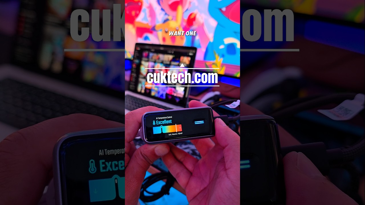 Cuktech 10 Gan Super Charge Ultra 120w 100w Max 4 Ports Usb-C Charger