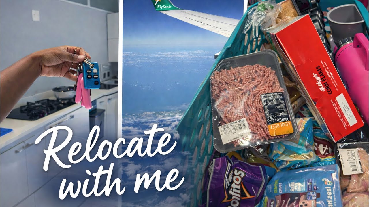 First Vlog| Last day at work| Relocating| First Apartment 🥳