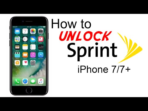 How to Unlock Sprint iPhone 7 & 7 Plus - Use in USA and Worldwide