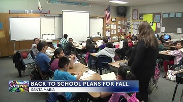Santa Maria Bonita School District plans to allow students to return to classroom in fall