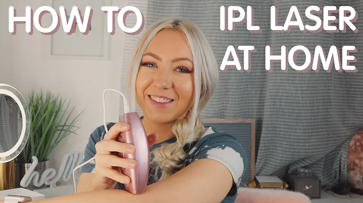 HOW TO | IPL LASER HAIR REMOVAL AT HOME! | ROSESKI...
