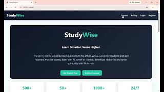 From Idea to StudyWise AI