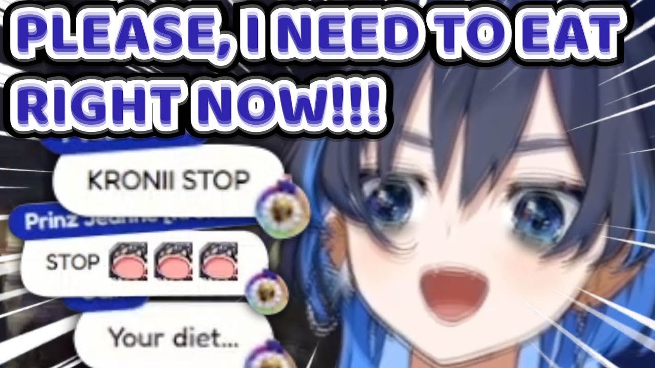 Kronii TRIED Dieting, But She Just CANNOT Handle It