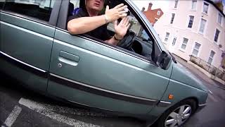 UK Road Rage - Driver Attacks Cyclist - Watch Until The End