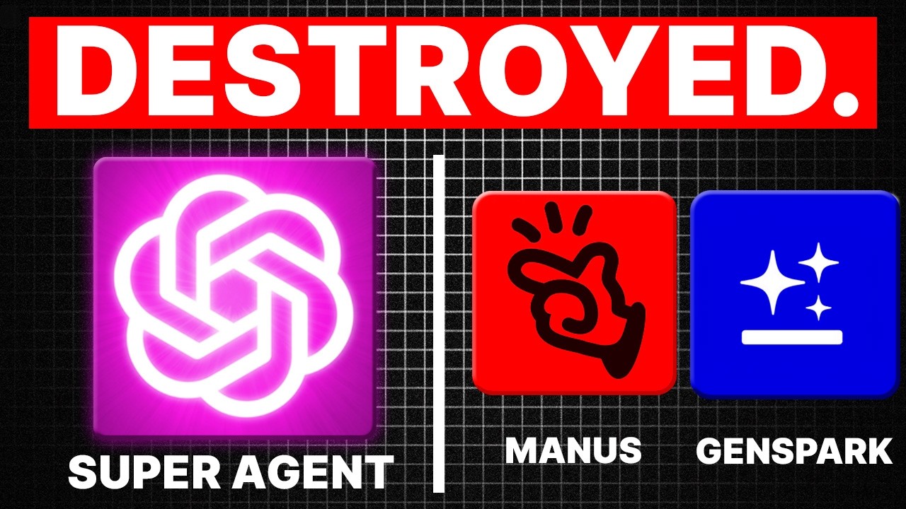 ChatGPT AI Super Agent DESTROYS Manus and Genspark?
