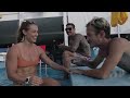 She Destroyed Him Muscular Female Swimmer Mixed Armwrestling Against Skinny Weak Man 