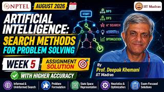 Artificial Intelligence: Search Methods for Problem Solving Week 5 Assignment Solution 2026