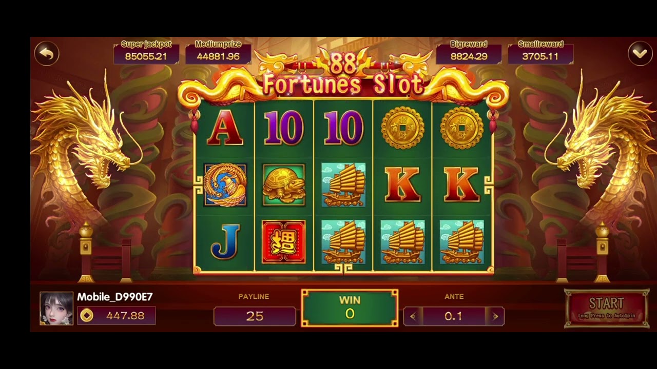 Fortune Slot Machine 88 Fortunes Slot game - YouTube