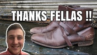 WE OVERHAULED OUR FRIENDS BOOTS | Ferragamo Jodhpur Boot Restoration