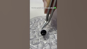 How to dip the eyelash into the glue?#eyelashextention#beauty#extention#lash