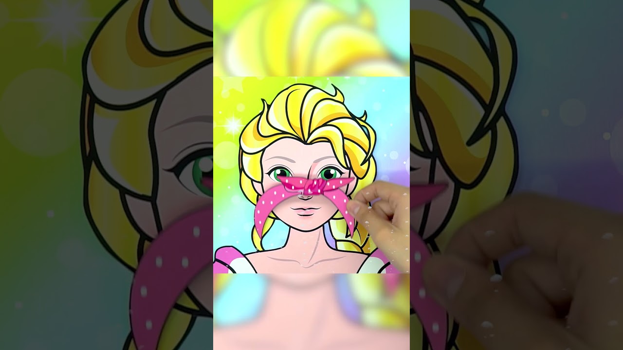 Rapunzel and Elsa Fire & Frozen Become Beautiful 