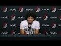 Shaedon Sharpe Discusses His Preparation for Next Season at 2025 Media Day | Portland Trail Blazers