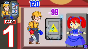 Wuggy Tower: Hero Castle War - Gameplay Walkthrough Part 1 Levels 1-21 (iOS,Android Gameplay)