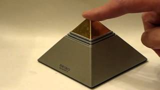 Seiko talking alarm clock *illuminati pyramid* HD