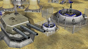 Supreme USA vs 7 GLA Toxin - Command & Conquer Generals Apocalyptic