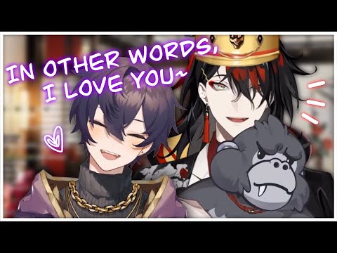 Shoto sings Fly Me to the Moon for Vox!【 Vox Akuma & Shxtou 】