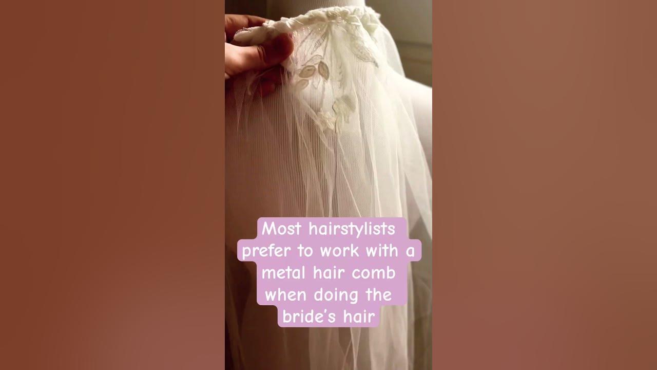 Top Styles of Combs, Clips and Veil Attachments for Your Wedding Veil