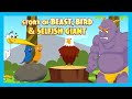 Story Of Beast, Bird & Selfish Giant | Learning Stories For Kids|Tia & Tofu Story Telling | Kids Hut