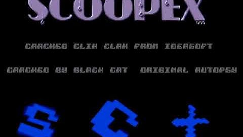 Scoopex - Cracktro for Clik Clak (Amiga - 1992)