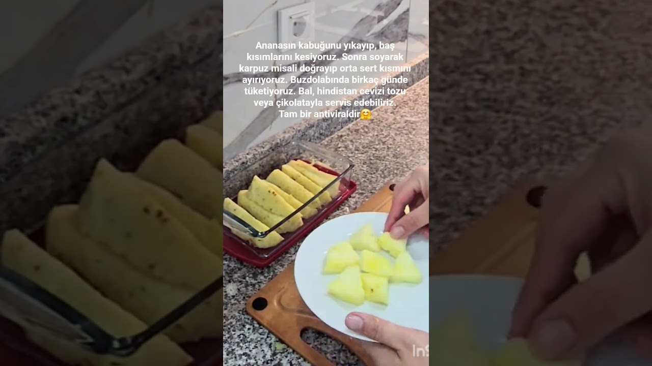 Ananas   #ananas #meyve #yemektarifleri #samiyusuf #pineapple  #tropikal