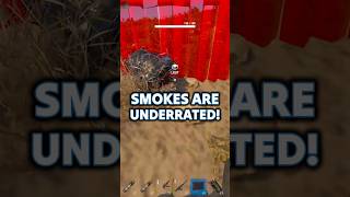 When was the last time you used smoke grenades in Rust  #gaming #rust