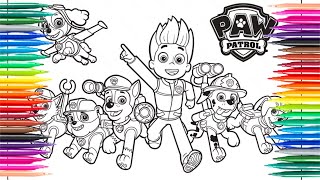 Coloring PAW Patrol | Coloring Book | Coloring For Kids screenshot 4