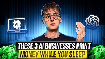 3 AI Businesses That PRINT MONEY While You Sleep