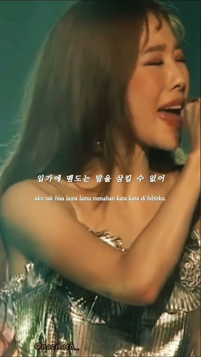 Taeyeon- fine lyrics sub indo