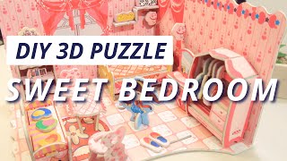 DIY 3D Puzzle Sweet Bedroom | Educational Game | Mainan Puzzle 3D Anak | DIY Toys | EASY DIY screenshot 4