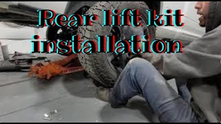 20092021 Dodge Ram rear Lift kit Installation