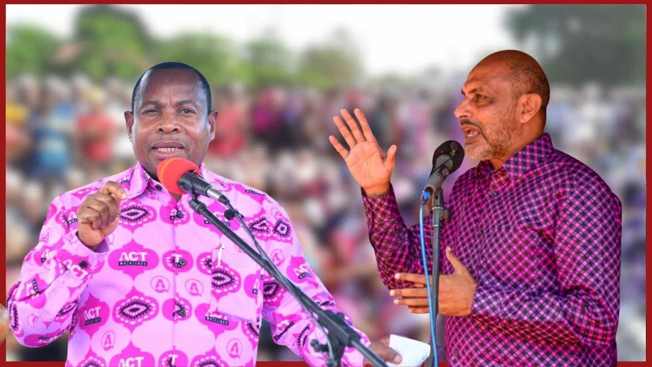 🔴#LIVE:  MKUTANO WA HADHARA WA CHAMA CHA ACT WAZALENDO JIMBO LA MPENDAE