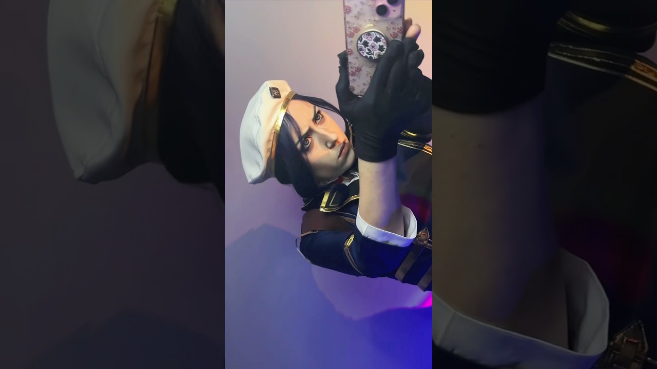 caitlyn kiramman cosplay 🧎‍➡️ #caitlynkiramman #arcane #arcanecosplay #cosplay #cosplayer