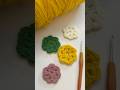 Easy Crochet Flower 🌼 | #crochet #crochetflower #easycrochet #crochettutorial #beginnercrochet #ya
