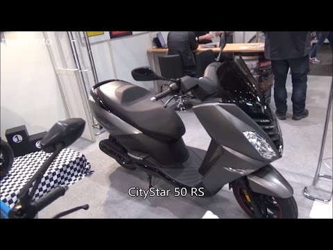The New 2017 Peugeot Scooter CityStar 50cc