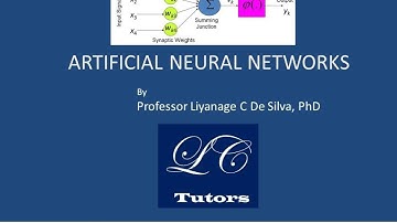 Artificial Neural Networks (ANN)