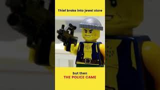 LEGO Robbery Diamond Store (Lego Stop Motion) #shorts