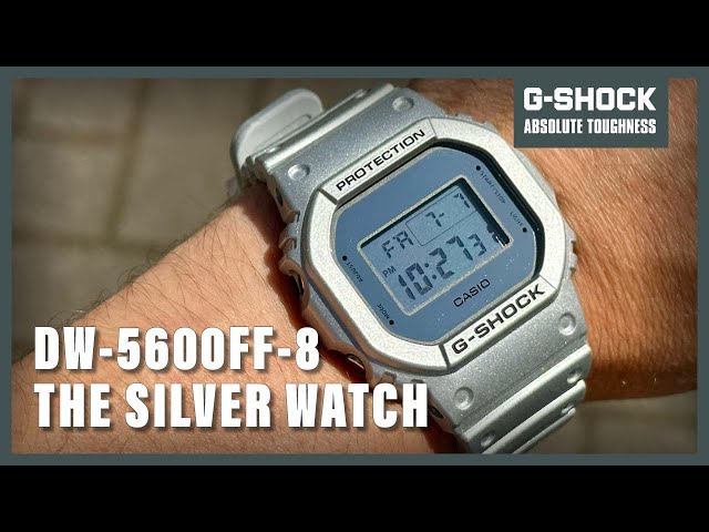 Unboxing The Casio G-Shock DW-5600FF-8 - YouTube