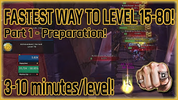 How To Boost 15-80? - THE FASTEST, EASIEST, Most EFFICIENT way to power level in BFA! 8.2 - Part 1
