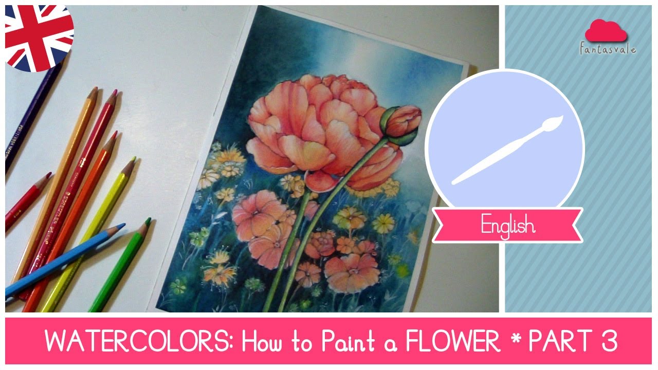 How to Paint a Watercolor Background￼