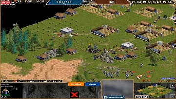 TRỰC TIẾP AOE ĐỈNH CAO 8/7/2019 SOLO RANDOM : HỒNG ANH VS BIBI