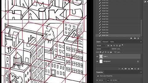 Drawing Perspective with David Chelsea: Drawing Over A Trimetric Grid