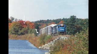 Guilford Rail 1990s Part 6 of 9 Oakdale MA (W Boylston)