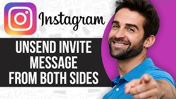 How to Unsend Invite Message on Instagram From Both Sides (Working 2024)