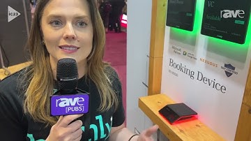 InfoComm 2023: Humly Demonstrates HUM1020 Desk or Room Booking Device