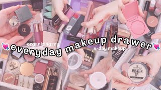 Refreshing my Everyday Makeup Drawer 💘 valentine's makeup, mini reviews, & items I want to use up