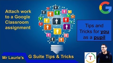 Attach work to a Google Classroom assignment