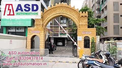 Boom Barrier with RFID System by ASD Automation 