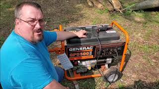 Portible Generator Runs No Power output